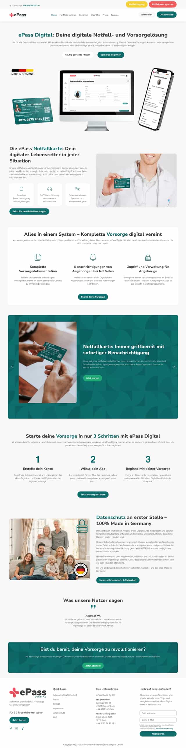ePass Digital — Features