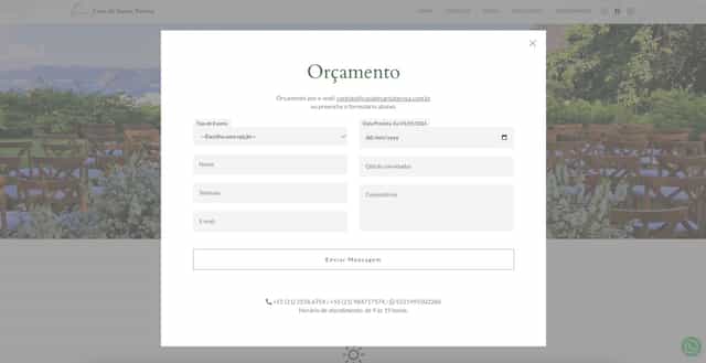Casa de Santa Teresa — Contact
